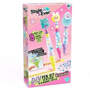 Set de creat 3 pixuri, Style 4 Ever, Kawaii imagine
