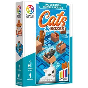 Joc de logica cu 60 de provocari, Smart Games, Cats And Boxes imagine