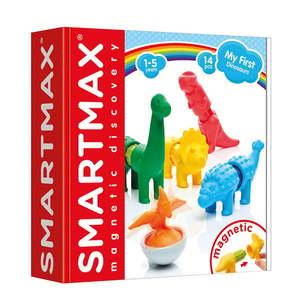 Joc magnetic, Smart Max, Primii mei dinozauri, 14 piese imagine