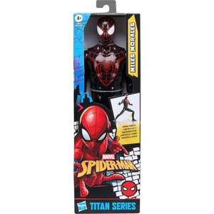 Figurina articulata, Marvel, Spider-Man Titan Series, Miles Morales, G2857 imagine