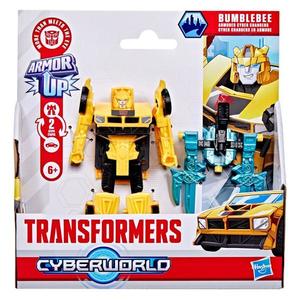 Figurina transformabila, Transformers, Cyberworld, Armored Cyber Changed, Bumblebee, G1045 imagine