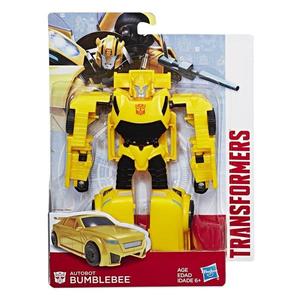 Figurina transformabila, Transformers, Authentics Alpha, Bumblebee, E0769 imagine