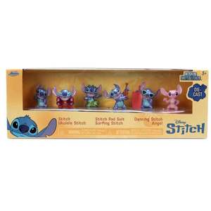 Set 6 figurine metalice, Jada, Disney Stitch imagine