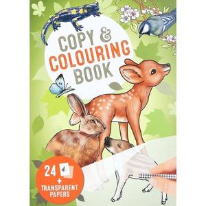 Carte de colorat si copiat, Depesche, Wildlife imagine
