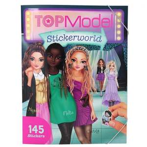 Carte cu autocolante Depesche, TopModel, Stickerworld imagine