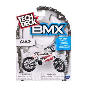 Mini BMX bike, Tech Deck, Cult, Alb, 20151800 imagine