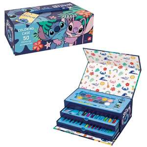 Set de colorat in trusa, Disney Stitch, 50 piese imagine