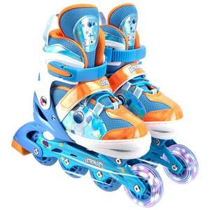 Role reglabile, Action One, Astro Space, roti luminoase, S(31-34), Albastru imagine