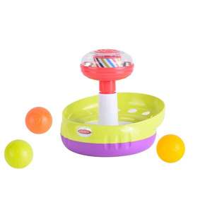 Jucarie interactiva cu mingiute, Minibo, My First Spin Top imagine
