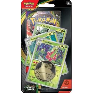 Set carti de joc, Pokemon TCG, Perfect Order, Premium Checklane Blister, Meganium imagine