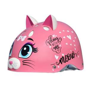 Casca de protectie, Street Jam, Kitty Cat, Marimea S, Roz imagine