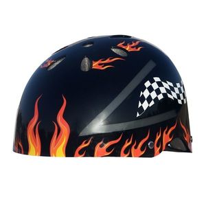 Casca de protectie cu lumini, Street Jam, Beamblitz, Marimea S, Negru imagine