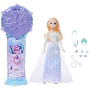 Papusa cu accesorii surpriza, Disney Frozen, Jewel Reveal, Elsa, JJY36 imagine