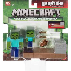 Set de joaca cu figurine, Minecraft, Redstone, Zombie Arrow Trap, JKK03 imagine