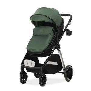 Carucior set 3 in 1, Lorelli Aspen, pana la 22 kg, Green imagine