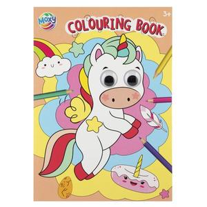 Carte de colorat, Grafix, A4, Wobbly Eyes imagine