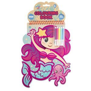 Carte de colorat cu 6 carioci, Grafix, 20 pagini imagine