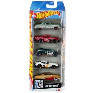Set 5 masinute Hot Wheels, HW Hot Rods, JKG11 imagine