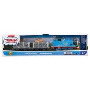 Locomotiva motorizata cu 2 vagoane, Thomas and Friends, Classic Thomas, JDF23 imagine