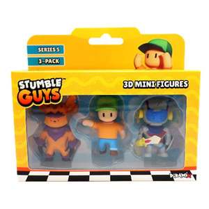 Set 3 mini figurine 3D, Stumble Guys, S5 imagine