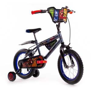 Bicicleta cu roti ajutatoare, Huffy, Marvel Avengers, 14 inch imagine