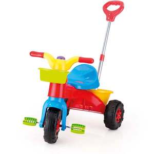 Tricicleta copii cu sistem de ghidare Dolu My First Trike, rosu imagine