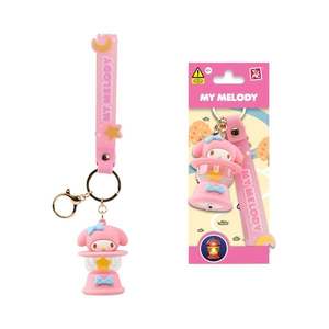 Breloc cu lumini si curea, Yume, Hello Kitty and Friends, Camping Lamp Series, My Melody imagine