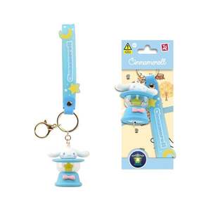 Breloc cu lumini si curea, Yume, Hello Kitty and Friends, Camping Lamp Series, Cinnamoroll imagine