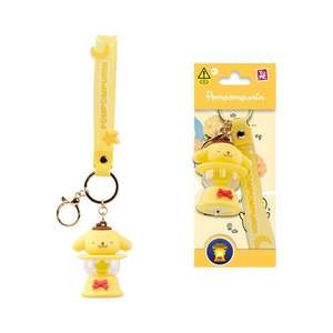 Breloc cu lumini si curea, Yume, Hello Kitty and Friends, Camping Lamp Series, Pompompurin imagine