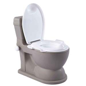 Olita tip WC 2 in 1 cu sunet, Dolu Nuve, Gri imagine