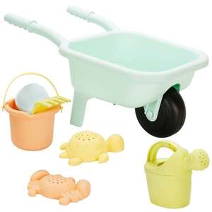 Set de plaja cu roaba si accesorii, Dolu, Turcoaz imagine