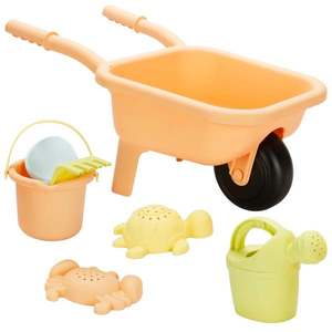 Set de plaja cu roaba si accesorii, Dolu, Portocaliu imagine