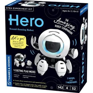 Kit STEM Robot Hero cu detectare sonora (EN) imagine