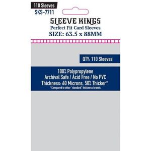 Sleeve Kings Perfect Fit Internal Card Sleeves - 63.5x88mm imagine