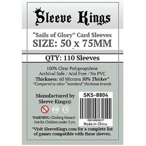Sleeve Kings Sails of Glory Card Sleeves - 50x75mm imagine