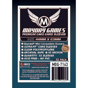 Mayday Premium Everdell Mini Sleeves - 44x63mm imagine