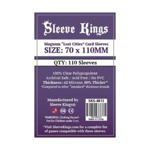 Sleeve Kings Magnum Lost Cities Card Sleeves - 70x110mm imagine