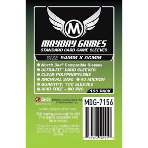Mayday Standard Card Game Sleeves - 63.5x88mm imagine