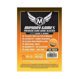Mayday Premium Yucatan Narrow Card Sleeves - 54x80mm imagine