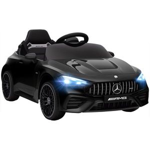 AIYAPLAY Mașină electrică copii Mercedes AMG CLE 53 12V 2 motoare telecomandă parentală 2, 4G 99 x 55 x 43 cm negru | Aosom Romania imagine