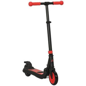 HOMCOM Trotinetă Electrică Pliabilă pentru Copii de 6+ Ani cu Înălțime Reglabilă, 71x36.5x75-80 cm, Roșu | Aosom Romania imagine