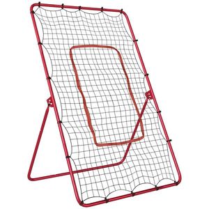 SPORTNOW Plasă de Rimbalans rimbalzator pitchback retur | Aosom Romania imagine