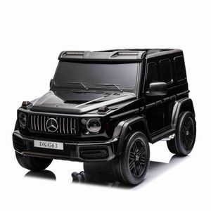 Masinuta electrica pentru 2 copii Mercedes G63, 4x4, 800W, 24V-14Ah, cu Mp3, neagra imagine
