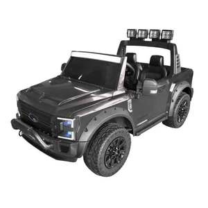 Masinuta electrica pentru 2 copii Ford Super Duty F450 200W 12V standard, culoare neagra imagine
