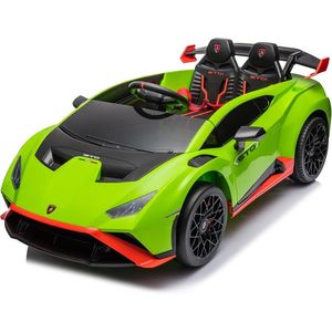 Masinuta electrica pentru copii Lamborghini Huracan STO 12V 80W Premium, verde imagine
