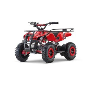 ATV electric pentru copii NITRO Torino Quad 1200W 48V Snowy Tyre, culoare rosie imagine