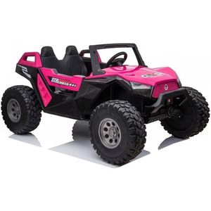 UTV electric pentru 4 copii, Kinderauto Buggy XXL , 500W 24V 14Ah, culoare roz imagine