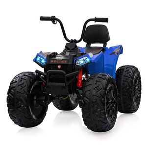 ATV electric Kinderauto MonsterQuad, 400W, 24V 14Ah, echipare PREMIUM, albastru imagine