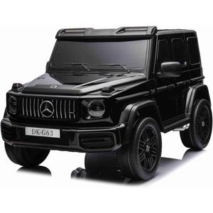 Masinuta electrica copii Mercedes G63, 2 locuri, 4x4, 800W, 24V 14Ah, MP4, neagra imagine