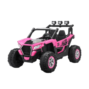 UTV electric 4x4, pentru 2 copii, Kinderauto RZR2000, 180W, 12V, echipare PREMIUM, roz imagine